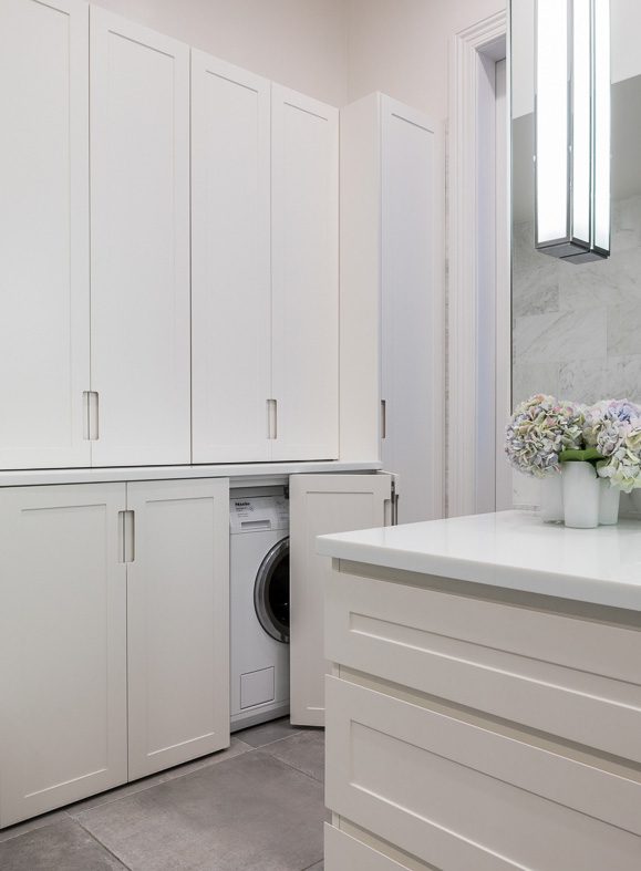 Hidden Laundry Cabinetry Design Venia
